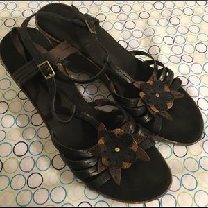 Easy Spirit Black Wedge